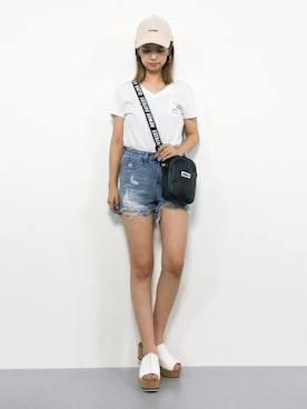 もえぴーさん(レディース・156cm)の夏コーディネート