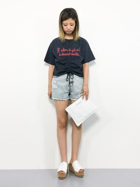 もえぴーさん（レディース・156cm）の夏コーディネート