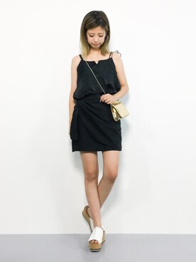 もえぴーさん（レディース・156cm）の夏コーディネート