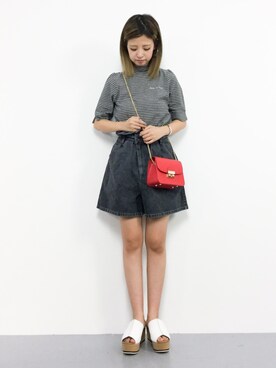 もえぴーさん（レディース・156cm）の夏コーディネート