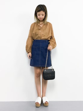 もえぴーさん(レディース・156cm)の夏コーディネート