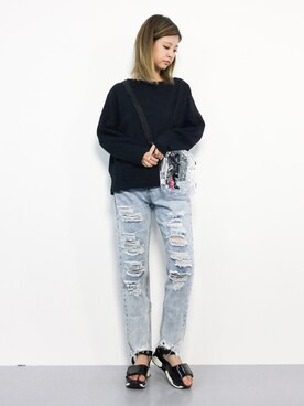 もえぴーさん（レディース・156cm）の夏コーディネート