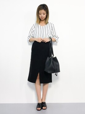 もえぴーさん（レディース・156cm）の夏コーディネート