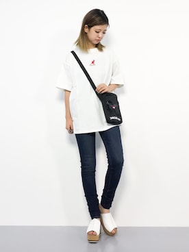 もえぴーさん（レディース・156cm）の夏コーディネート