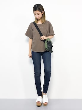 もえぴーさん（レディース・156cm）の夏コーディネート