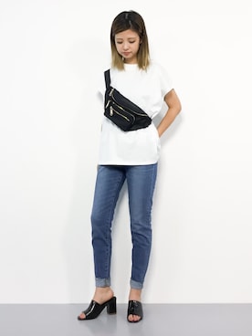 もえぴーさん（レディース・156cm）の夏コーディネート