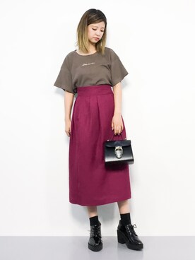 もえぴーさん（レディース・156cm）の夏コーディネート