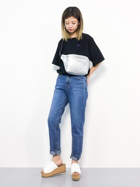 もえぴーさん（レディース・156cm）の夏コーディネート