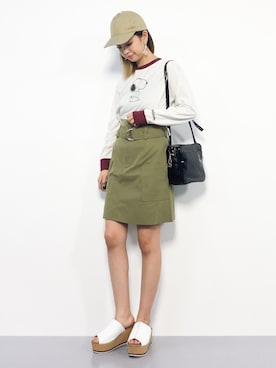 もえぴーさん（レディース・156cm）の夏コーディネート