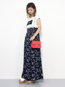 もえぴーさん（レディース・156cm）の夏コーディネート