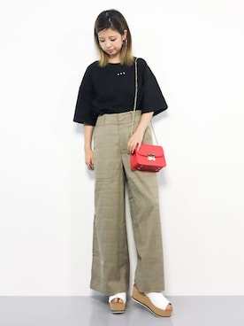 もえぴーさん(レディース・156cm)の夏コーディネート