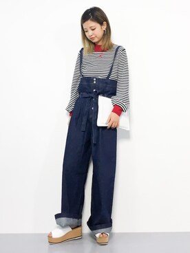 もえぴーさん（レディース・156cm）の夏コーディネート