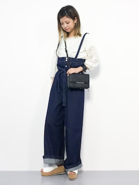 もえぴーさん（レディース・156cm）の夏コーディネート