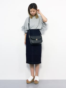 もえぴーさん（レディース・156cm）の夏コーディネート