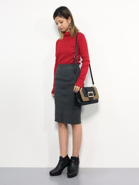 もえぴーさん（レディース・156cm）の秋コーディネート