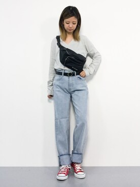 もえぴーさん(レディース・156cm)の秋コーディネート