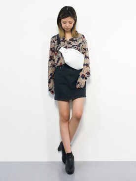 もえぴーさん（レディース・156cm）の秋コーディネート