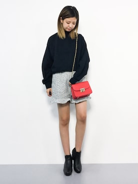 もえぴーさん(レディース・156cm)の秋コーディネート