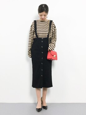 もえぴーさん（レディース・156cm）の秋コーディネート