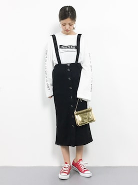 もえぴーさん（レディース・156cm）の秋コーディネート