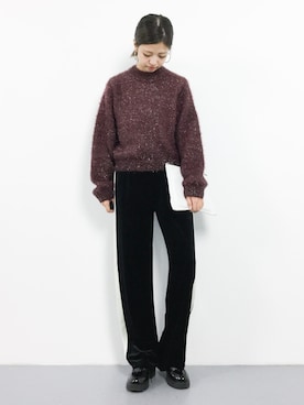 もえぴーさん（レディース・156cm）の秋コーディネート