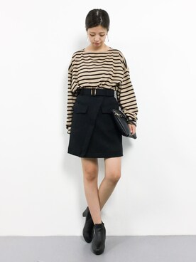 もえぴーさん(レディース・156cm)の秋コーディネート