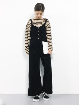 もえぴーさん（レディース・156cm）の秋コーディネート