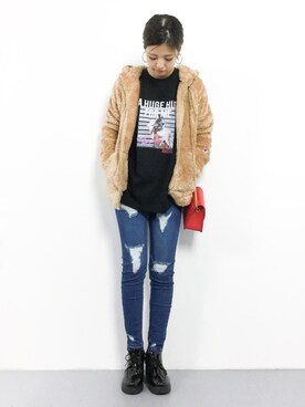 もえぴーさん(レディース・156cm)の秋コーディネート