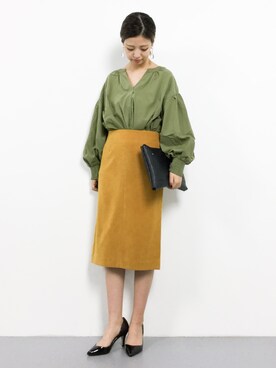 もえぴーさん（レディース・156cm）の秋コーディネート