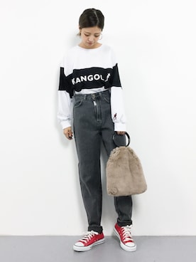 もえぴーさん(レディース・156cm)の秋コーディネート