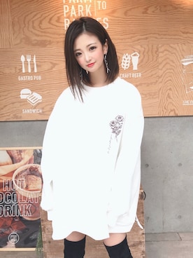 もえぴーさん(レディース・156cm)の冬コーディネート