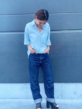 もえぴーさん（レディース・157cm）の夏コーディネート