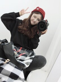 "www.anappletree.com | 왕지퍼mtm(スウェット)