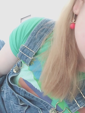 「OSHKOSH（オシュコシュ）のアイテム（サロペット/オーバーオール）」を使った、fastlaneさん（レディース・170cm）の夏コーディネート