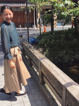 「Discoat」｜「アイテム（腕時計）」を使った、sakuraさん（レディース・160cm）の夏コーディネート