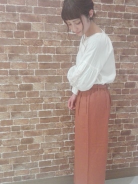 岡本茜さんのコーディネート