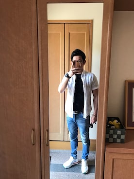 「GLORY（グローリー）のアイテム」を使った、yoshiさん（メンズ・170cm）の春コーディネート