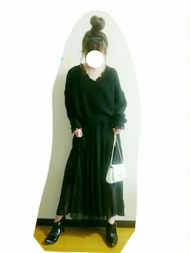 「ESPERANZA（エスペランサ）のアイテム（ブーティ）」を使った、こゆり２号さん（レディース・147cm）の春コーディネート