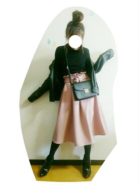 「ESPERANZA（エスペランサ）のアイテム（ブーティ）」を使った、こゆり２号さん（レディース・147cm）の春コーディネート