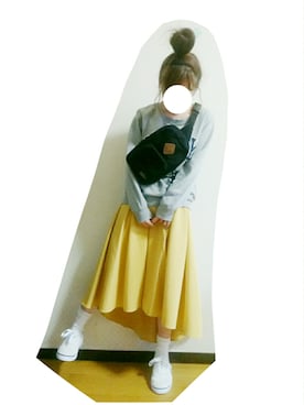 「devirock（デビロック）のアイテム（ショルダーバッグ）」を使った、こゆり２号さん（レディース・147cm）の夏コーディネート