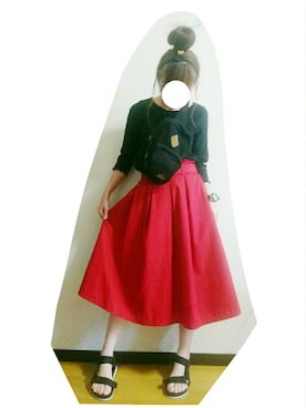 「devirock（デビロック）のアイテム（ショルダーバッグ）」を使った、こゆり２号さん（レディース・147cm）の夏コーディネート