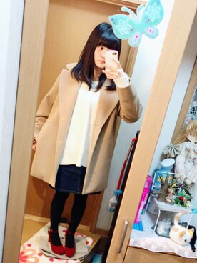 kuRumiさん(レディース・157cm)の冬コーディネート