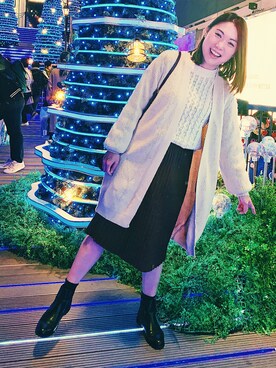 「nightout」｜_shanicelsttさん（レディース・165cm）の冬コーディネート