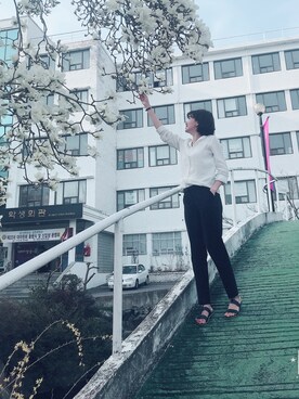 「pattern」｜「アイテム（その他）」を使った、Anさん（レディース・160cm）の春コーディネート