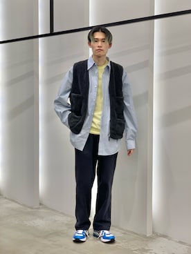 Noro Yuiさん（メンズ・176cm）の冬コーディネート