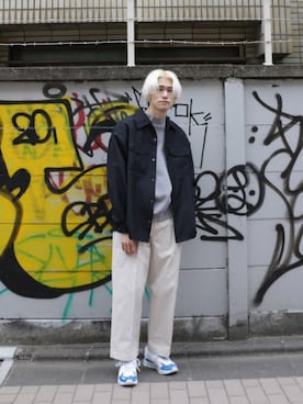 Noro Yuiさん(メンズ・176cm)の春コーディネート