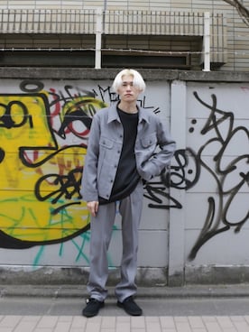 「DAIRIKU（ダイリク）のアイテム（ジャケット/アウター）」を使った、Noro Yuiさん（メンズ・176cm）の冬コーディネート
