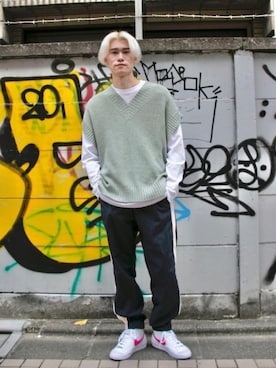 Noro Yuiさん（メンズ・176cm）の春コーディネート