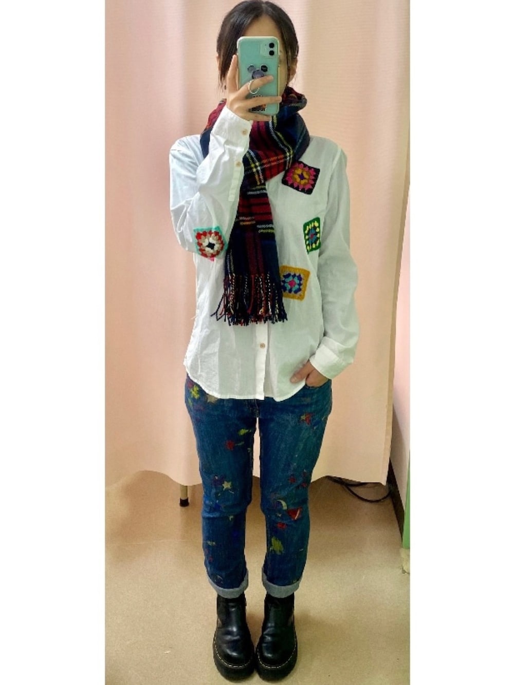 極美品✨TSUMORI CHISATO デニムジャケット ペイントデザイン 2 TSUMORI CHISATOデニムジャケット 美品 エイジング加工 - メルカリ