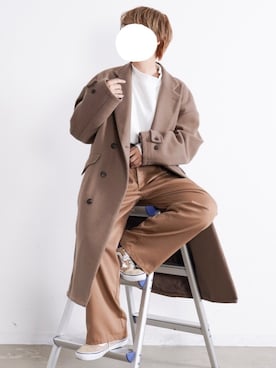 「メルトン」｜「アイテム（その他）」を使った、カリメロくんさん（メンズ・160cm）の秋コーディネート